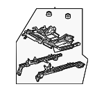 791010E240 - Body: Frame Assembly for Toyota: Highlander Image