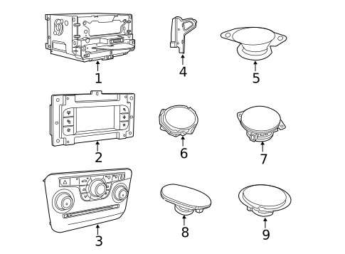 Antenna & Radio for 2014 Chrysler 300 #0