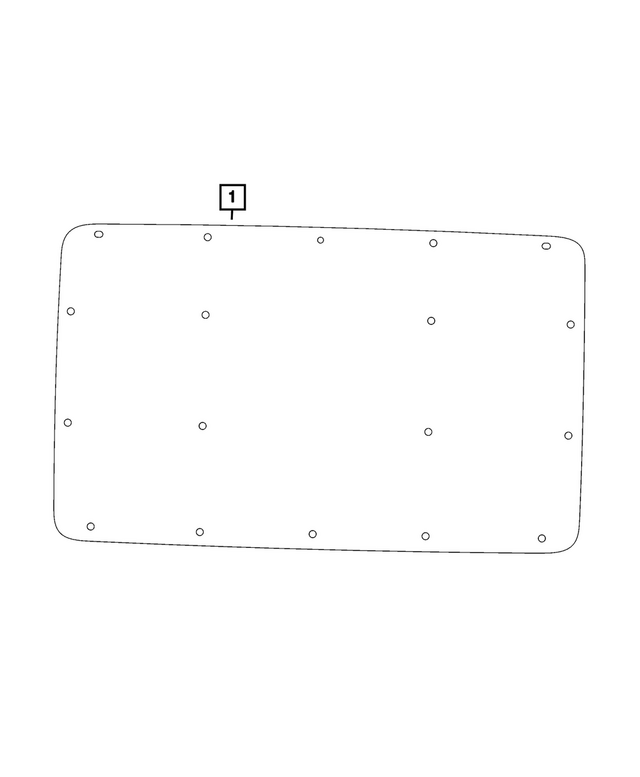 7XD81JXWAA - Interior Trim: Front Door Trim Panel for Mopar Image