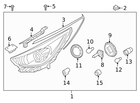 Bulbs - Chassis for 2022 Kia Niro EV #0