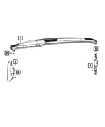 7LU582X7AE - Interior Trim: Instrument Panel Panel for Mopar Image