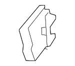 41117159145 - Body: Baffle Plate for BMW: X5, X6 Image