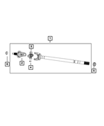V8065428AC - Front Axle; American Axle 235 MM Dual Rear Wheel; Differential and Drive Line: U-joint Kit, Value Line for Dodge: Ram 2500, Ram 3500 | Ram: 2500, 3500 Image