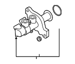5QM614019H - Body: Master Cylinder for Volkswagen: Atlas, Atlas Cross Sport, GTI, Jetta, Tiguan Image