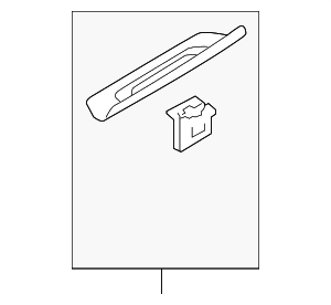 85887D9500WK - : Rear Sill Plate for Kia: Sportage Image