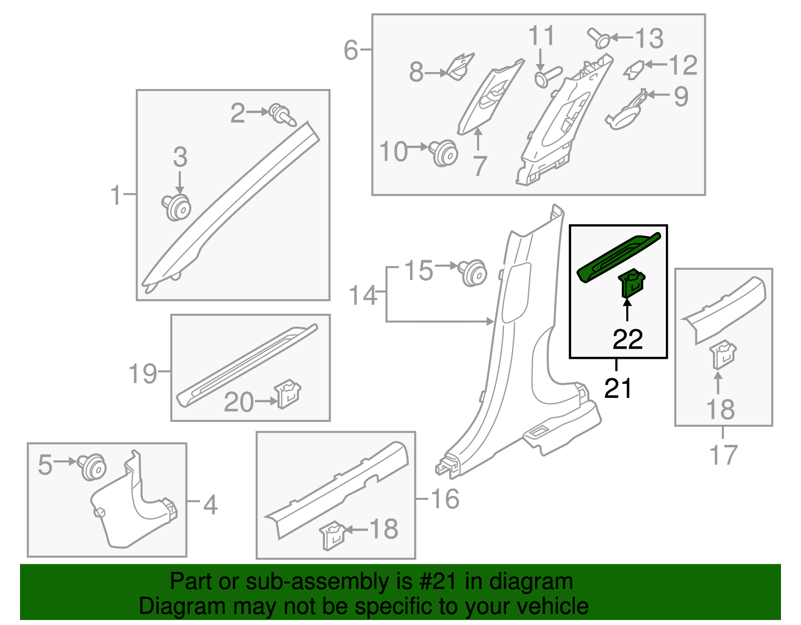 85877-D9000WK - Rear Sill Plate 2017-2022 Kia Sportage | Kia.Parts Store