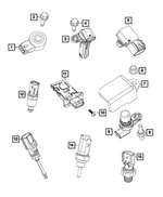 68113657AA - Electrical: Screw for Mopar Image