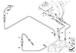 34322283840 - Brakes: Brake Circuit Pipe, Front for BMW Image