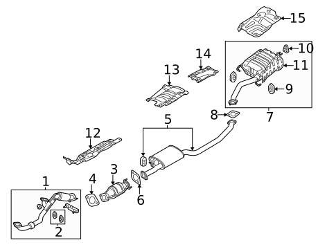 Exhaust Manifold for 2012 Kia Sorento #1