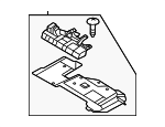 84590T1100NNB - Body: Under Cover for Hyundai Image