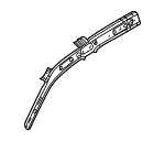 3CN809421 - Body: Inner Windshield Pillar for Volkswagen: Atlas Image