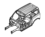 556123462 - Body: Body Assembly for Land Rover: Defender 130, Defender 90 Image