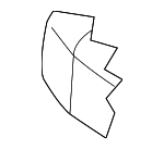 883115Z000 - Body: Seat Cushion Pad for Nissan: Quest Image