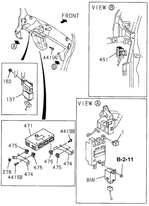 Control (Security - Power Train) for 1997 Acura SLX #0