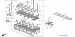 12204PNA305 - Engine: GUIDE, VALVE (OVER SIZE) for Acura Image image