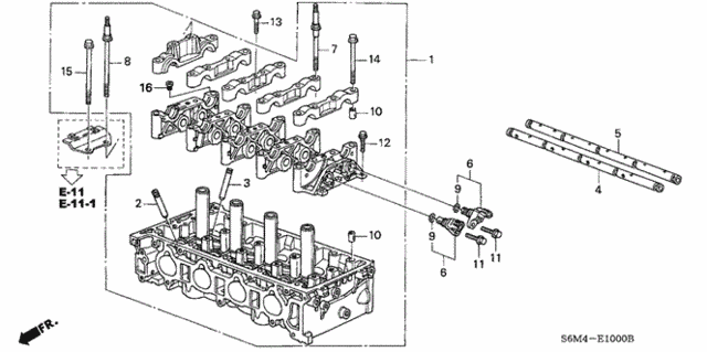Cylinder Head for 2002 Acura RSX #0
