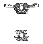 61315A1D1F6 - Steering: Switch Assembly for BMW: 330e, 330e xDrive, 330i, 330i xDrive, 430i, 430i xDrive, 530e, 530e xDrive, 530i, 530i xDrive, 540i, 540i xDrive, 640i xDrive Gran Turismo, 740e xDrive, 740i, 740i xDrive, 750i, 750i xDrive, M3, M340i, M340i xDrive, M4, M440i, M440i xDrive, M5, M550i xDrive, M760i xDrive, X4 Image
