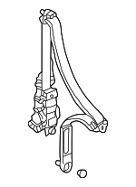 4818SZ3A11ZA - Electrical: Front Belt Assembly for Acura Image