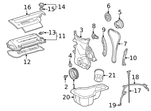 Emission System for 2003 Toyota MR2 Spyder #0