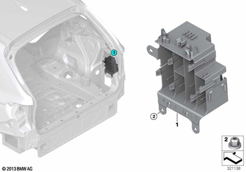 Control Units, Modules, Sensors for 2019 BMW X6 35iX #6