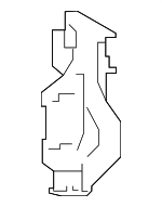 8267302130 - : 2016-2018 Toyota - Junction Block Lower Bracket for Scion: iM | Toyota: Corolla iM Image