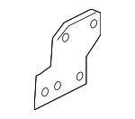 YL8Z7811252AA - Body: Quarter Panel Bracket for Ford Image image