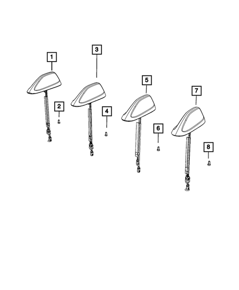 Radio, Antenna, Speakers, DVD, and Video systems for 2022 Jeep Grand Cherokee L #1