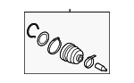 28497AL000 - Suspension: Inner Boot for Subaru Image