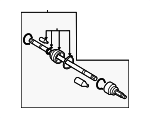 28491FL020 - Suspension: Outer Joint Assembly for Subaru Image