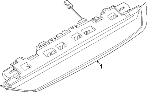 High Mounted Stop Lamp for 2025 BMW i5 #0