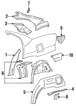 10165988 - Body: Inner Panel for GM Image