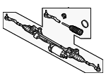 971423051EQ - : Rack And Pinion Assembly for Porsche: Panamera Image