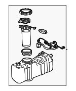 23126079 - Emission System: Tank for Chevrolet: Express 2500, Express 3500 | GMC: Savana 2500, Savana 3500 Image