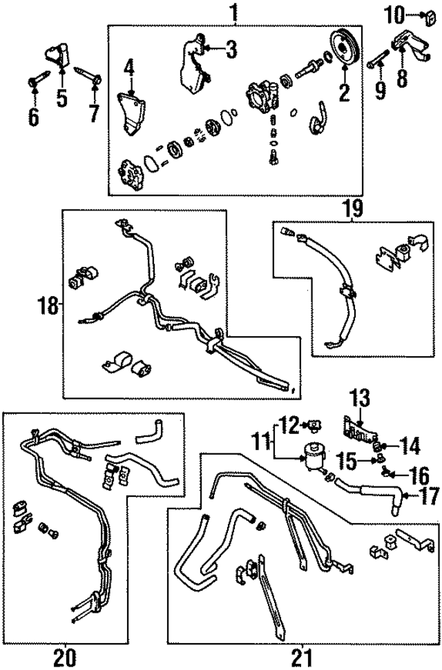 836062525 - : Air Mass Sensor Bolt for INFINITI: G20 Image