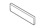 86529S8BB0 - Body: License Mount for Hyundai Image