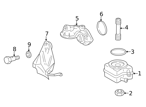Oil Cooler for 1995 Volkswagen EuroVan #0