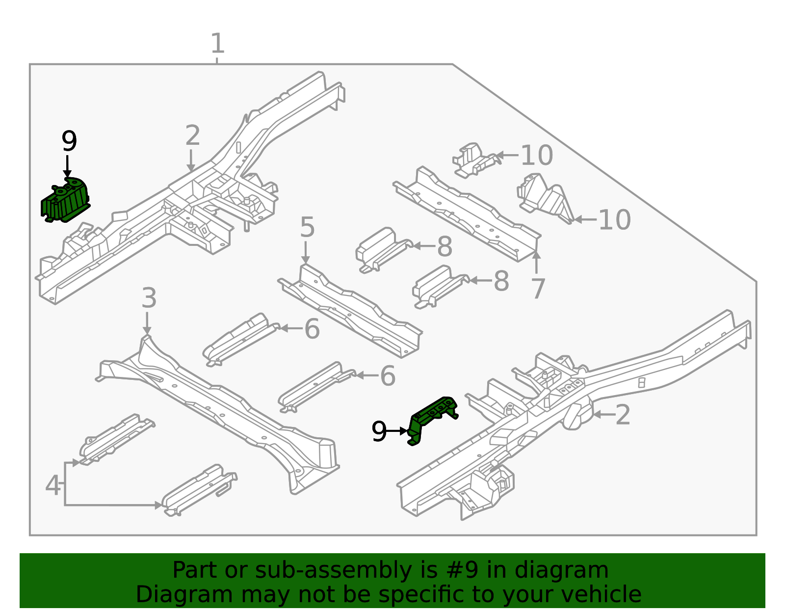655H5-R0000 - Seat Bracket 2022-2026 Kia Carnival | Kia.Parts Store