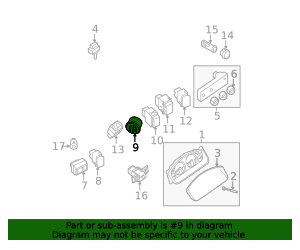 25536-9BH0B - Switch 2005-2021 Nissan | Official Nissan Parts Store