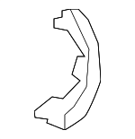 8W9945105A - Body: Reflector for Audi Image