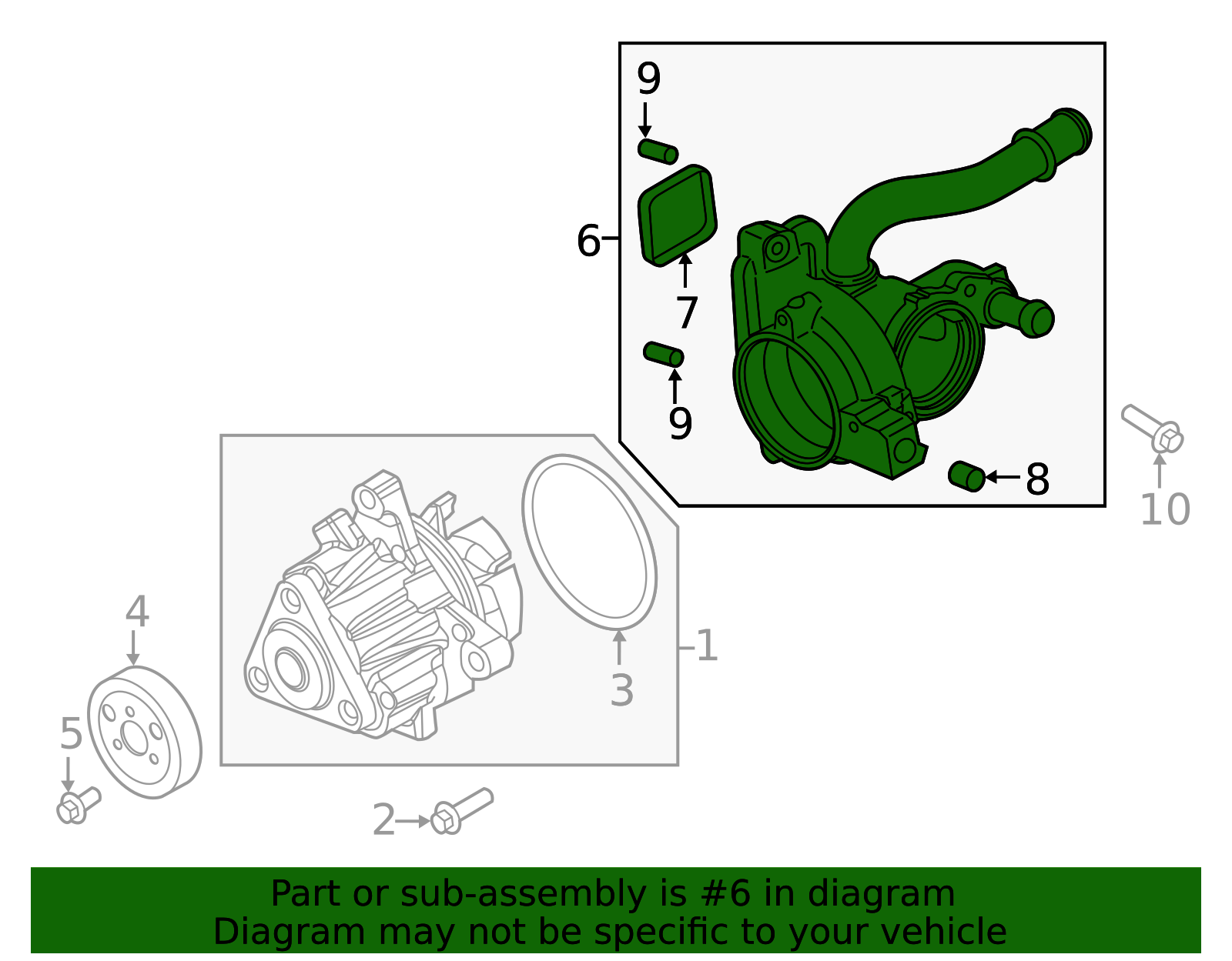 K2GZ-8K556-A - 2019-2024 Ford - Engine Coolant Outlet Flange | My Ford ...