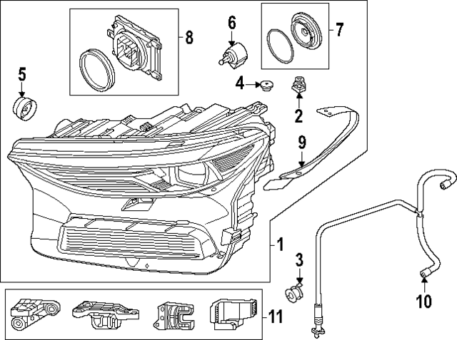 85H941774B - : Headlamp Assembly for Audi: Q6 e-tron, SQ6 e-tron Image