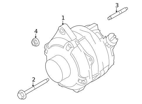 Alternator/Generator & Related Components for 2009 Ford Taurus X #0