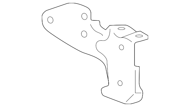 2015-2022 GM Rear Driver Side Bumper Impact Bar Bracket 84482385 ...