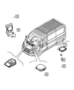 68470178AB - : Branch Control Unit for Ram: ProMaster 1500, ProMaster 2500, ProMaster 3500 Image