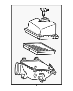 177000P240 - : 2017-2020 Toyota - Air Cleaner Assembly for Toyota: Highlander, Sienna Image