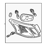 8330A280 - : Combo Lamp Assembly for Mitsubishi: Lancer Image
