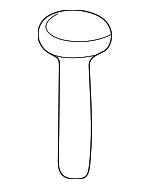 32021946 - Cooling System: Upper Bracket Pin for Saab: 9-5 Image