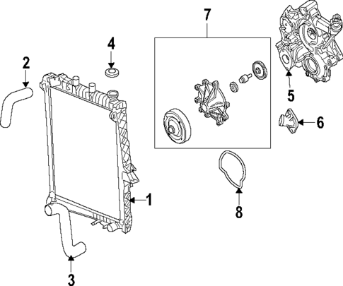 Cooling System for 2005 Jeep Grand Cherokee #0