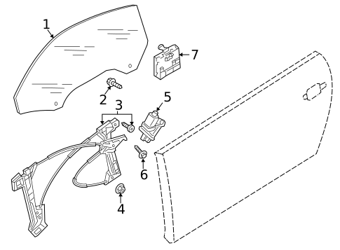 Front Door for 2018 Audi TTS Quattro #1