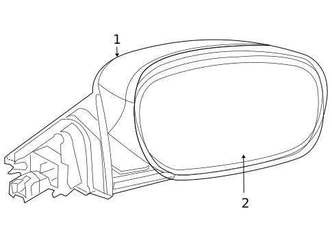 Outside Mirrors for 2005 Chrysler 300 #0
